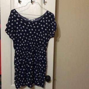 Navy Blue bow dress